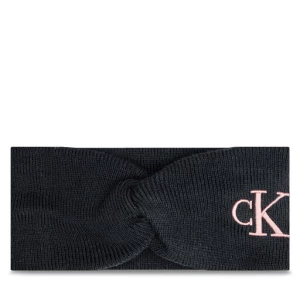 Opaska materiałowa Calvin Klein Monogram Embro K60K612658 Czarny