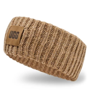 Opaska materiałowa Ugg W Chunky Ribbed Headband 22658 Brązowy