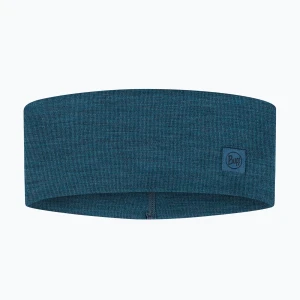 Opaska na głowę BUFF Merino Wide ocean Niebieski