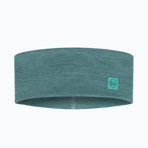 Opaska na głowę BUFF Merino Wide solid pool Niebieski