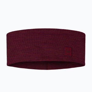Opaska na głowę BUFF Merino Wide solid tibetan red