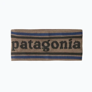 Opaska na głowę damska Patagonia Powder Town park stripe: marlow brown