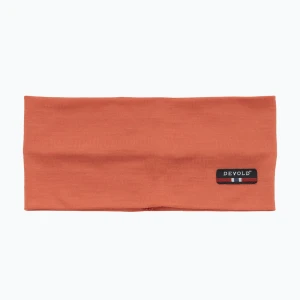 Opaska na głowę Devold Breeze Merino 150 coral Pomarańczowy