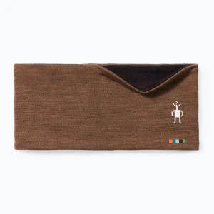 Opaska na głowę Smartwool Thermal Merino Reversible mocha heather Brązowy