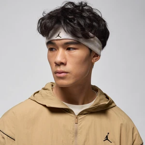 Opaska na głowę z tkaniny frotte Jordan Dri-FIT - Brązowy