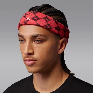 Opaska na głowę z tkaniny frotte Jordan Dri-FIT - Czerwony