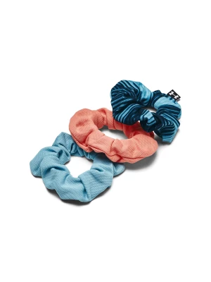 Opaska treningowa na głowę (3-pack) damska Under Armour UA Blitzing Scrunchie 3PK - multikolor