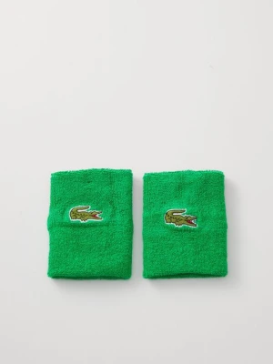 Opaska z froty Lacoste zielony