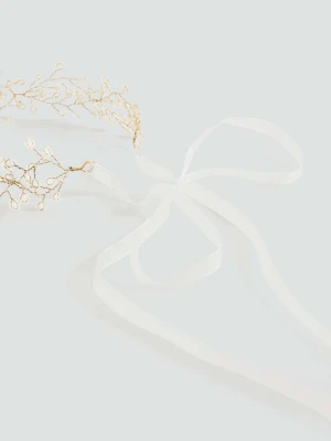 Opaska z kryształkami złoty - Dzieci - Rozmiar uniwersalny - MANGO KIDS