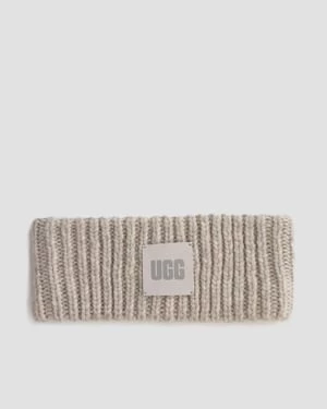 Opaska Z Wełną Damska Ugg Chunky Ribbed Headband