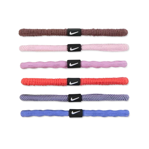 Opaski do włosów Nike Flex (6 szt.) - Fiolet