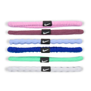 Opaski do włosów Nike Flex (6 szt.) - Różowy