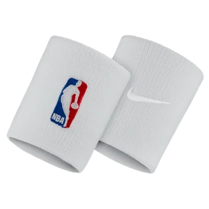 Opaski na nadgarstek do koszykówki Nike Dri-FIT NBA (1 para) - Biel