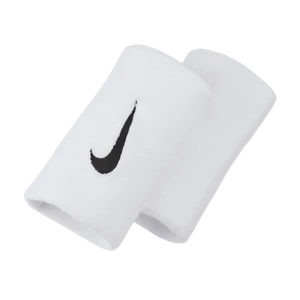 Opaski tenisowe na nadgarstek NikeCourt Premier Double-Wide - Biel