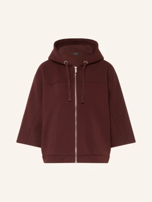 Opus Bluza Giela Z Rękawami 3 / 4 rot CIEMNOCZERWONY