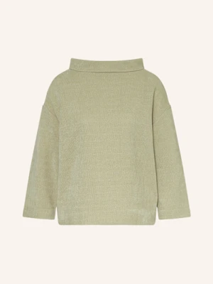 Opus Bluza Nierozpinana Goheme Z Rękawami 3/4 gruen