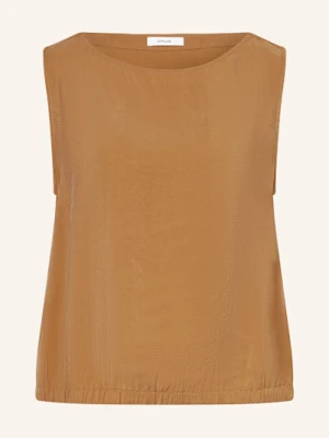 Opus Bluzka Bez Rękawów Falga braun