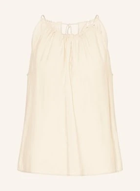 Opus Bluzka Bez Rękawów Foyage beige