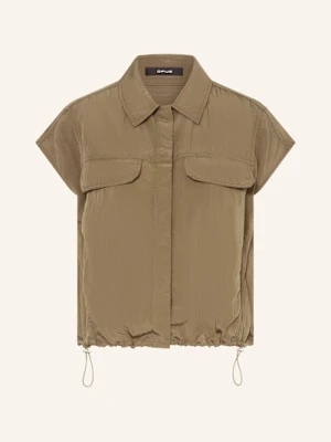 Opus Bluzka Bez Rękawów Fropi gruen