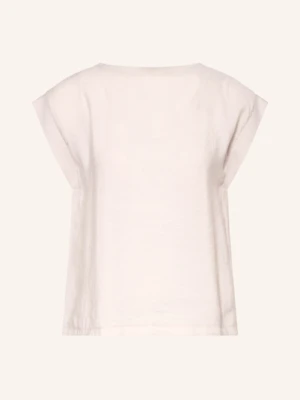 Opus Bluzka Bez Rękawów Silkisi Z Mieszanki Materiałów beige