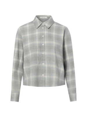 Opus bluzka flanelowa Kobiety Flanela szary