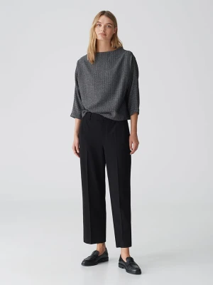 OPUS Bluzka "Gisha" w kolorze antracytowym rozmiar: 44