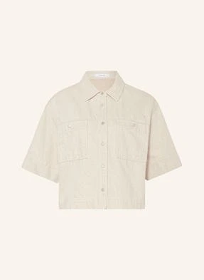 Opus Bluzka Jeansowa Ferlosa beige