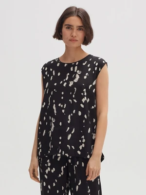 OPUS Bluzka w kolorze czarno-beżowym rozmiar: 40