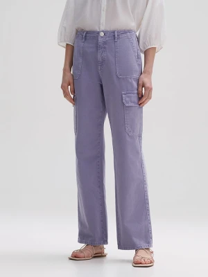 OPUS Bojówki dżinsowe w kolorze fioletowym rozmiar: 40