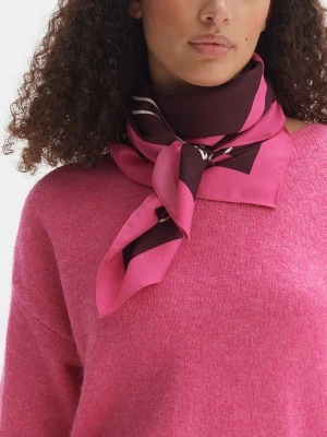 OPUS Chusta w kolorze różowo-bordowym - 90 x 90 cm rozmiar: onesize