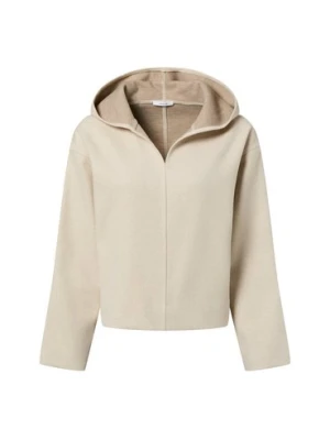 Opus Damska bluza z kapturem - Gubel Kobiety Sztuczne włókno beżowy marmurkowy,