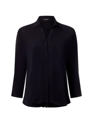 Opus Damska bluzka koszulowa - Flavena Kobiety wiskoza niebieski jednolity,