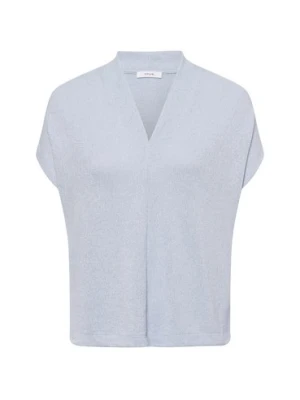 Opus Damska koszula z dzianiny - Sofranka Kobiety niebieski wypukły wzór tkaniny,