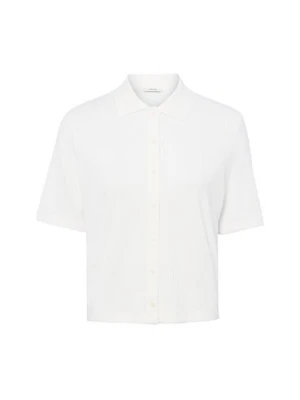 Opus Damska koszula z dzianiny - Somelli Kobiety Sztuczne włókno biały,