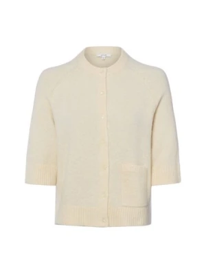 Opus Damski kardigan z zawartością moheru i wełny - Dathena Kobiety Sztuczne włókno beżowy,