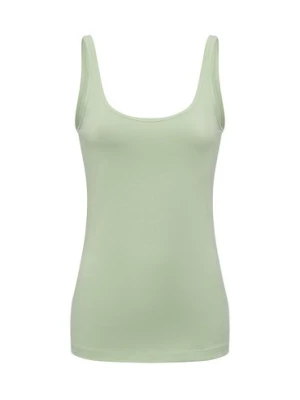 Opus Damski podkoszulek - Ina Kobiety Bawełna zielony jednolity,