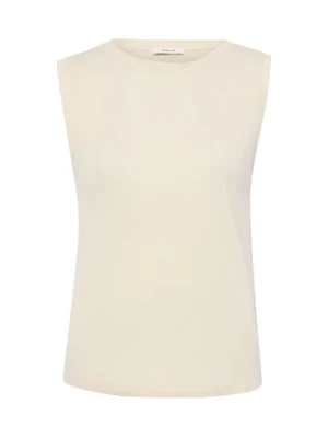 Opus Damski podkoszulek - Indros Kobiety Bawełna beżowy jednolity,