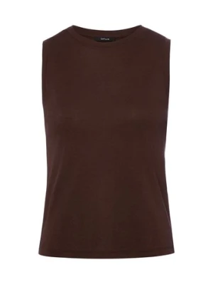 Opus Damski podkoszulek - Indros Kobiety Bawełna beżowy jednolity,