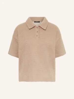 Opus Dzianinowa Koszulka Polo Geludi beige