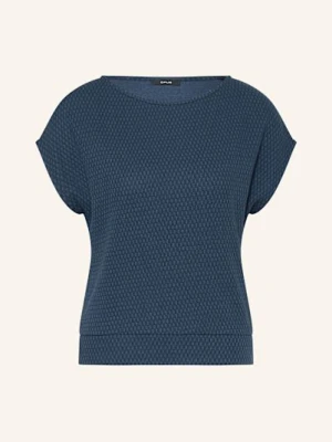 Opus Dzianinowa Koszulka Sumsala blau