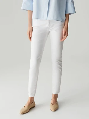 OPUS Dżinsy "Enja" - Slim fit - w kolorze białym rozmiar: 42 / L30