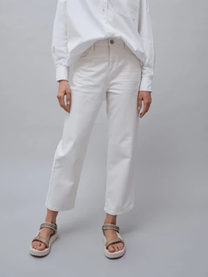 OPUS Dżinsy "Lani" - Comfort fit - w kolorze białym rozmiar: W38/L26