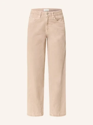 Opus Dżinsy Z Szerokimi Nogawkami Lolah beige