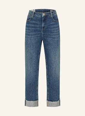 Opus Jeansy 7/8 Lani Turn Up blau