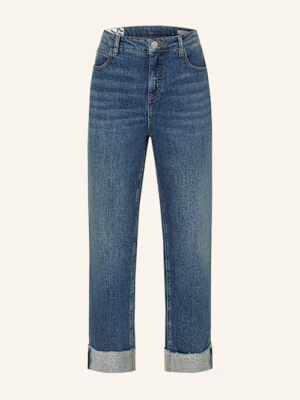 Opus Jeansy 7/8 Lani Turn Up blau