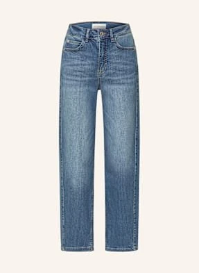 Opus Jeansy Barrel Melly Twist schwarz