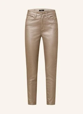 Opus Jeansy Coated Emily beige