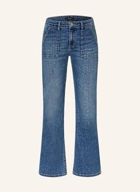 Opus Jeansy Flare Elma blau