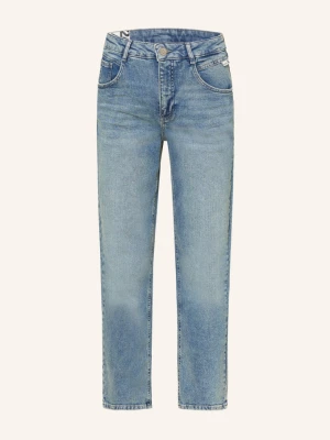 Opus Jeansy Straight Minah Honesty blau 70397 mid blue