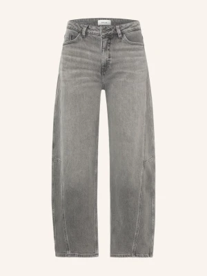 Opus Jeansy Typu Barrel Lolah grau 70404 mid grey